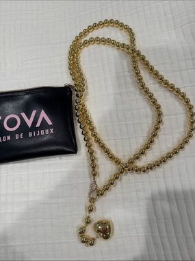 Tova salon de bijoux gold necklace